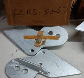 Ccrs53-57 Hurst #ccrs53-57 Engine Swap Mounts Cadillac 1949-56 To Studebaker Car 1953-57