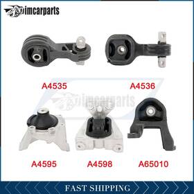 Im10982901s Imcarparts Engine Motor Mount Kit For Honda Cr-v 2.4l 2007-11 5pcs Auto Trans A4598
