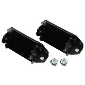 Inl15436 Inline Tube Engine Motor Mount Solid To Frame V8 1964-72 Pontiac Lemans Tempest Gto 2pc