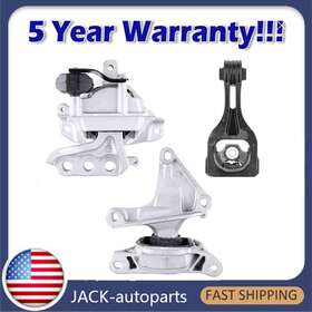 Ja382252501s Jack-autoparts For 2016-2021 Honda Civic 1.5l Turbo Complete Motor Mount And Auto Trans Set