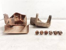 343.am8503 Jeep Tj Wrangler 4.0l Motor Engine Mounting Brackets 2000-2006 138574