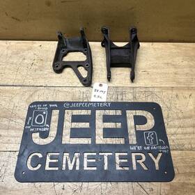 52000574 Jeep 87-95 Cherokee Xj Comanche Mj 2.5l 4 Cyl Engine Mount Brackets Block Side