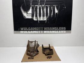 52059286ab Jeep Tj Wrangler 4.0 6 Cylinder Pair Engine Motor Mounts Brackets Oem 2000-2006