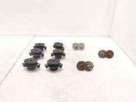 598.ch9208 Jeep Jk Wrangler 6 Body Mounting Bolts W Mounts 2007 2008 2009 2010 2011 107738