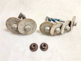 598.ch9217 Jeep Jk Wrangler 2 Door Body 6 Mounting Bolts 2007-2017 138708