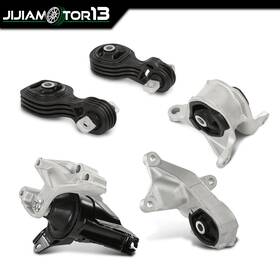 Jijia020631 Jijiamotor13 Fit For 15-17 Honda Crv Cr-v 2.4l 5pc Automatic Motor Mount Kit Engine Set