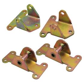Lsot00856 Jivelum 4pcs Sbc Bbc Solid Motor Engine Mount Combo Fits 73-90 Camaro Firebird Impala