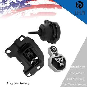 Jp84987w Jopow New Engine Trans Mount Kit 3 For 12-15 Ford Explorer 2.0l A5634 A5612 A5614