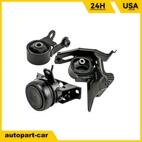 301322 Kac 3pcs Front Right Engine Mount Transmission For 2010 Toyota Yaris