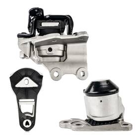 306013 Kac 3pcs Front Engine Mounts Transmission Mount For 2011-2015 Ford Explorer