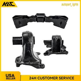 Em-3321 Kac 3x Front Engine Mounts For Jeep Wrangler Jk 2018 2012-2017