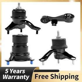 Hfuguj515 Kac 4pcs Front Engine Motor Mounts Transmission Mount For Toyota Camry 2.5l 2012-17
