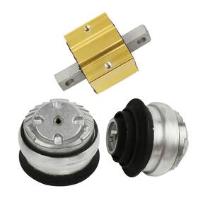 173988 Karl Set Of 3 Mercedes W220 Cl Clk S Slk Class Rear Transmission And Front Engine Mount