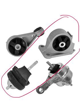 Karl 342119167756 2 Pcs New Engine Mount Kit Motor Mounts For 2003-2006 Mini Cooper 1.6l