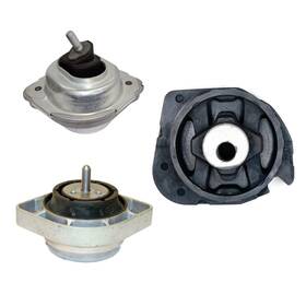 Kp-317q3-ca Karl 3x Front L R Engine Motor Mount Rear Transmission Fits Bmw X3 2.5l/ 3.0l
