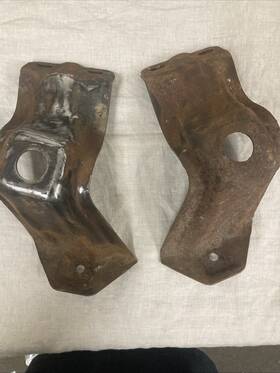 0849-742 Keyparts 67-72 Chevy/gmc C10 Truck 396/402 Big Block Engine Frame Mounts Perch Set Bbc