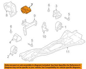 21810fd060 Kia Oem 03-05 Rio Enginetransaxle Engine Trans Mounting-front Mount