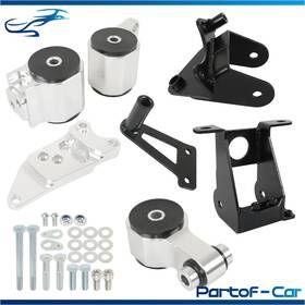 Kte4334976 Kinte Tech Engine Mounts For K20 K24 Fa Fg Honda Civic Acura Csx Si K-series 2006-2011