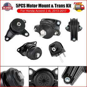 Ky373144501s Kyrie-autoparts 5x Engine Motor And Transmission Mount For 2013-2017 Honda Accord L4 2.4l 2014 New