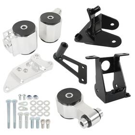 Qs436224qr Lablt Engine Motor Mount Kit For 2006-2011 Honda Civic Acura Csx Si K20 K24 Fa