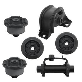Qs546992qr Lablt Diff Differential Mounting Mount Set 6pcs For 1995-2001 Honda Crv I Rd