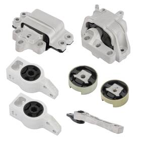 Qs548128qr Lablt Motor And Trans Mount 7pcs Set For Volkswagen Cc 2009-2017 2.0l Auto-manual