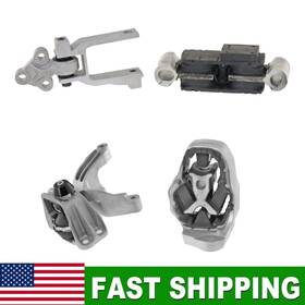 10314 Lococee 10253 10296 10299 4pcs Set Motor And Trans Mount Fit For 2021 2022 2023 2024 Nissan Rogue 1.5l Us