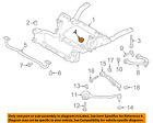 Lr033263 Land Rover Oem Discovery Front Cradle Insulator