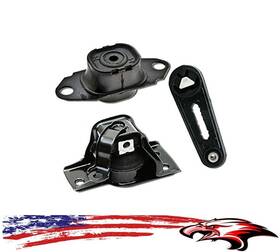 165479 Mac Auto Parts Engine And Transmission Motor 3 Pcs Kit Fits Nissan Versa 1.6l 2007-2011