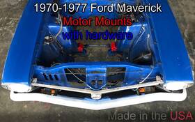 D0dz-60289 Made In The Usa Engine Motor Mount With Hardware 1970-1977 Ford Maverick Mercury Comet V8 302