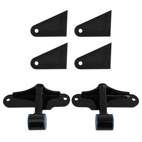 1498i0 Maxpeedingrods 2x Engine Mounts For Ford Sbf Small Block 289 302 351w V8 Swap Motor Weld-in