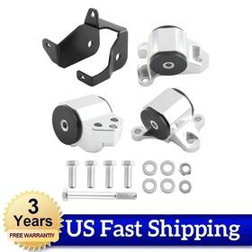 Lnt7fz Maxpeedingrods 3 Bolt Engine Motor Mount And Bracket For Honda Civic Ek B D Series 1996-2000