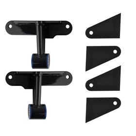 Njdtw3 Maxpeedingrods 1 Pair Engine Swap Weld-in Motor Mounts For Ford Sbf Small Block 289 302 351w