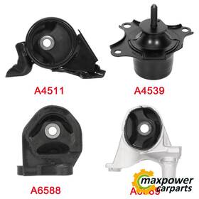 11289499 Maxpower-carparts Front Engine Motor Mount For 01-05 Honda Civic L4 1.7l 1700cc Sohc 4-door A4539