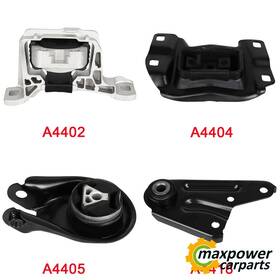 11748998 Maxpower-carparts Transmission Motor Mount 4pcs Set Replacement For 04-09 Mazda 3 2.0 L Gas Dohc