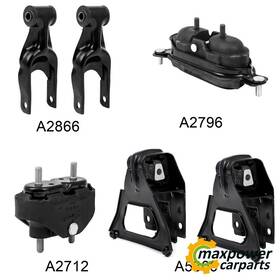 11749001 Maxpower-carparts Engine Motor Mount 6pcs Replacement For 00-05 Chevy Impala Monte Carlo 3.8l Gas