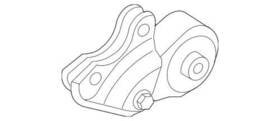 L2y2-39-04xa Mazda Genuine Rubber No.1 Eng.mtg