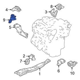 Lc6239060c Mazda Oe For Mpv 2000-2001 Engine Mount
