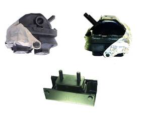 126243 Medallion Auto Parts Fits 2004 Ford F150 5.4l 4 Wheel Drive Left And Right Engine Transmission Mounts