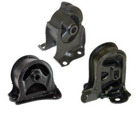 135855 Medallion Auto Parts For 1988-1991 Honda Prelude 2.0l With Manual Transmission 3pc Motor Mount Kit