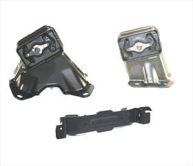 146086 Medallion Auto Parts Trans Engine Motor Mount 3pc Fits 06-10 Jeep Commander Grand Cherokee 3.7l