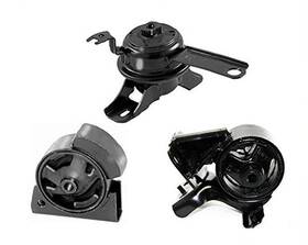 162074 Medallion Auto Parts Set Of Engine Mounts 3pc Kit Manual Transmission For Toyota Corolla 98-02