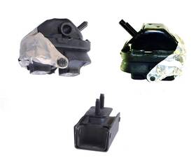 166989 Medallion Auto Parts Fits 05-08 Ford F150 5.4l Rear Wheel Drive Front Engine And Transmission Mounts