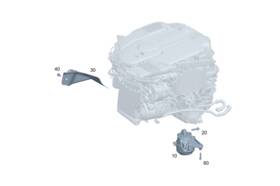 Mercedes-benz 167-240-53-00 Genuine Mercedes-benz Engine Mount