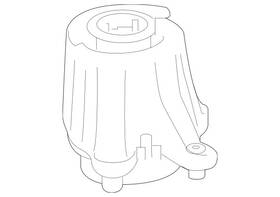 197-240-01-17 Mercedes-benz Genuine Engine Mount