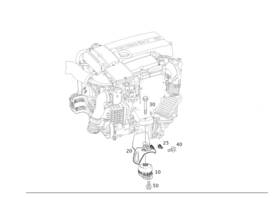 204-240-42-17-64 Mercedes-benz Genuine Engine Mount 204-240-42-17-64 Mercedes-benz Genuine Engine Mount