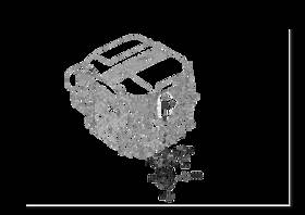 212-240-59-17-65 Mercedes-benz Genuine Engine Mount