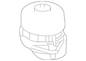 212-240-60-17-64 Mercedes-benz Genuine Engine Mount