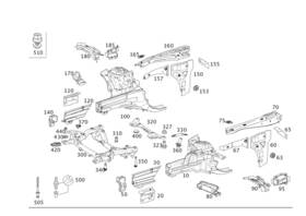 212-628-02-11 Mercedes-benz Genuine Plate