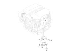 Mercedes-benz 213-240-17-00 Genuine Mercedes-benz Engine Mount